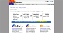 Desktop Screenshot of neurosolutions.com